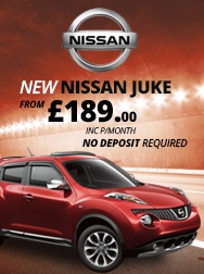 Nissan Jukes from �189.00