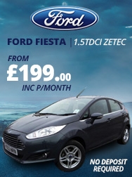 Ford Fiesta from �159.00 inc pm